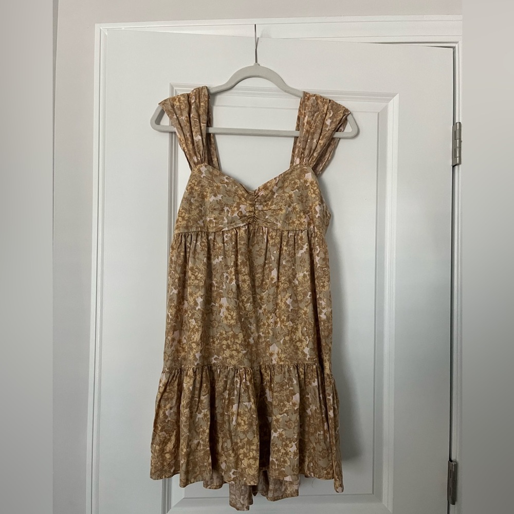 Free people yellow floral dress